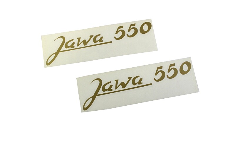 Samolepka Jawa 550 - 11,5x3,5 - 2 ks