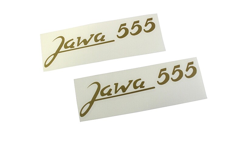 Samolepka Jawa 555 - 11,5x3,5 - 2 ks