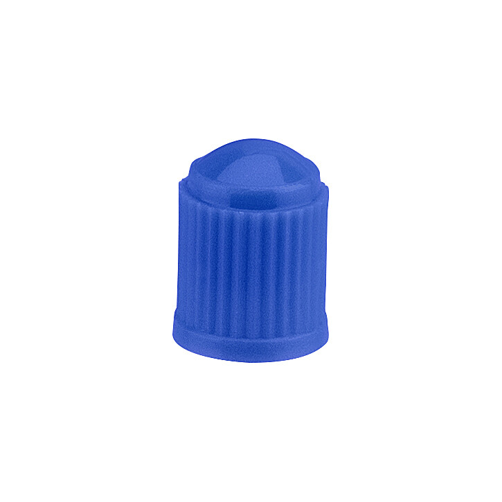 Čepička ventilku plast - modrá