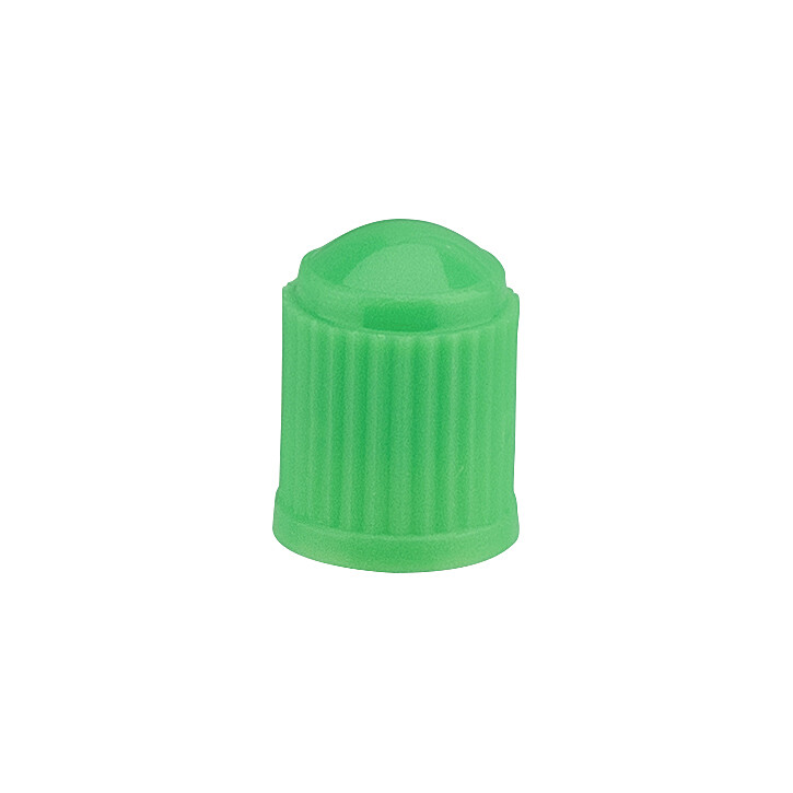 Čepička ventilku plast - zelená