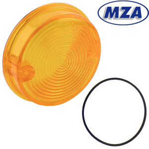 Kryt blinkru zadní Simson oranžový - MZA