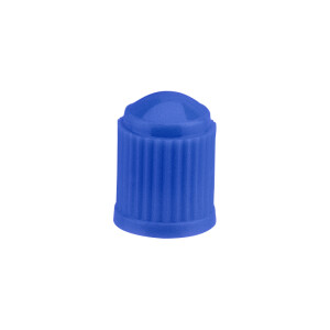 Čepička ventilku plast - modrá