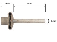 Hřídel řazení s unašečem  ČZ 125, 175, 250 Kyvačka