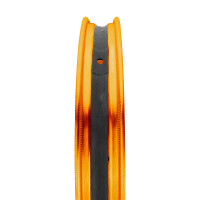 Kolo kompletní Simson S51 - zlatý elox ráfku 1,6x16 (paprsek chrom) - MZA