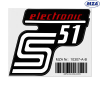 Samolepka schránky S51 electronic MZA