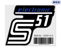 Samolepka schránky S51 electronic MZA