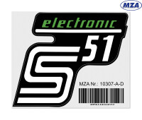 Samolepka schránky S51 electronic MZA