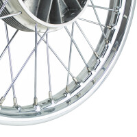 Kolo kompletní Jawa 250,350 Panelka Sport 19 - 1,85 (paprsek chrom)