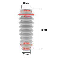 Manžeta předních teleskopů Pionýr - šedá