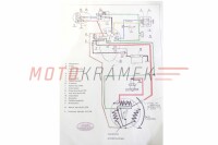 Elektroinstalace Jawa/ČZ 150 Kyvačka