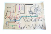 Elektroinstalace Jawa 350/354 Kyvačka - spínačka v nádrži