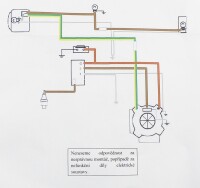 Elektroinstalace Babetta 210 Gyt