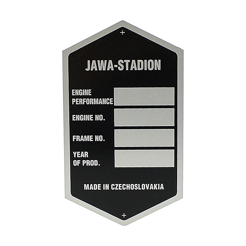 Štítek rámu Stadion S23