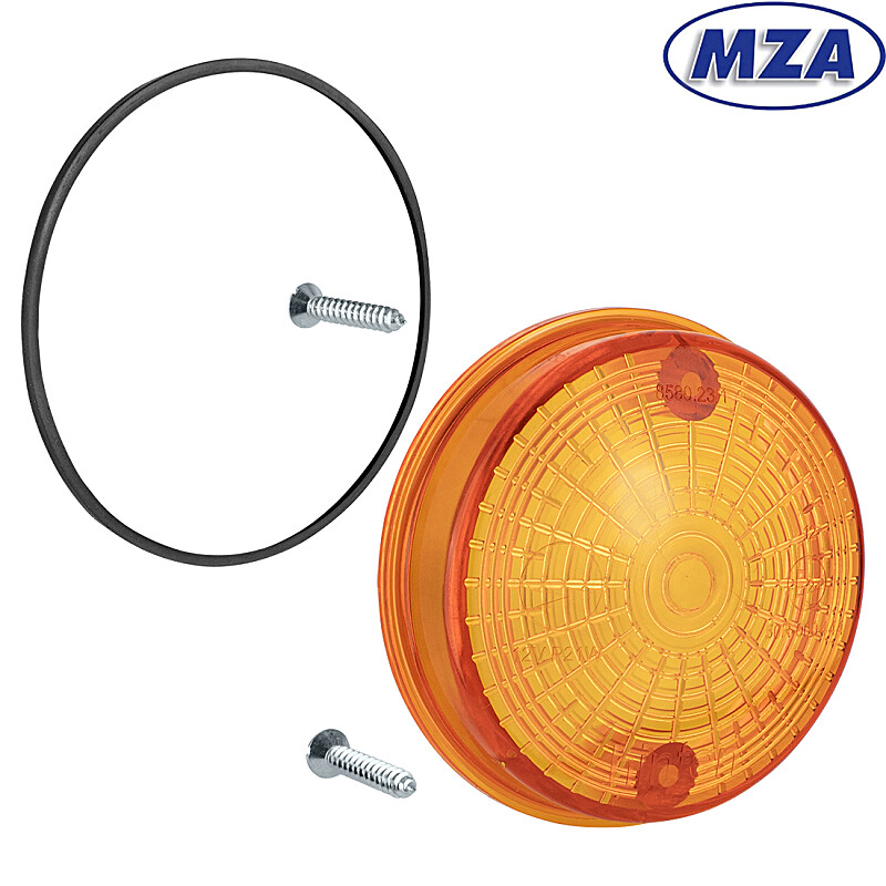 Kryt blinkru zadní Simson - oranžový - MZA