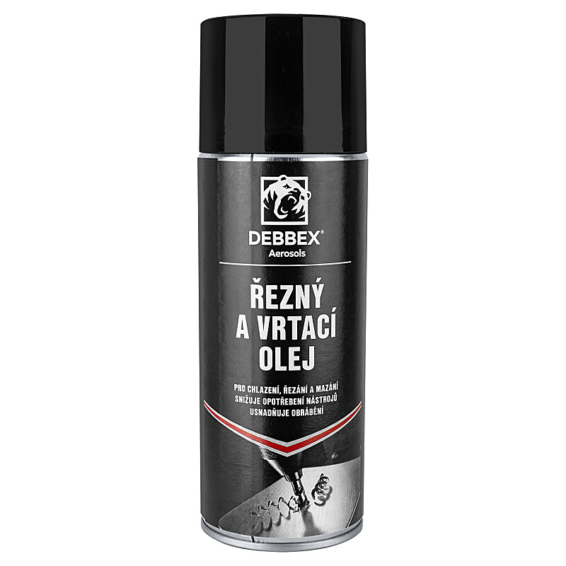 Řezný a vrtací olej ve spreji Debbex - 400ml
