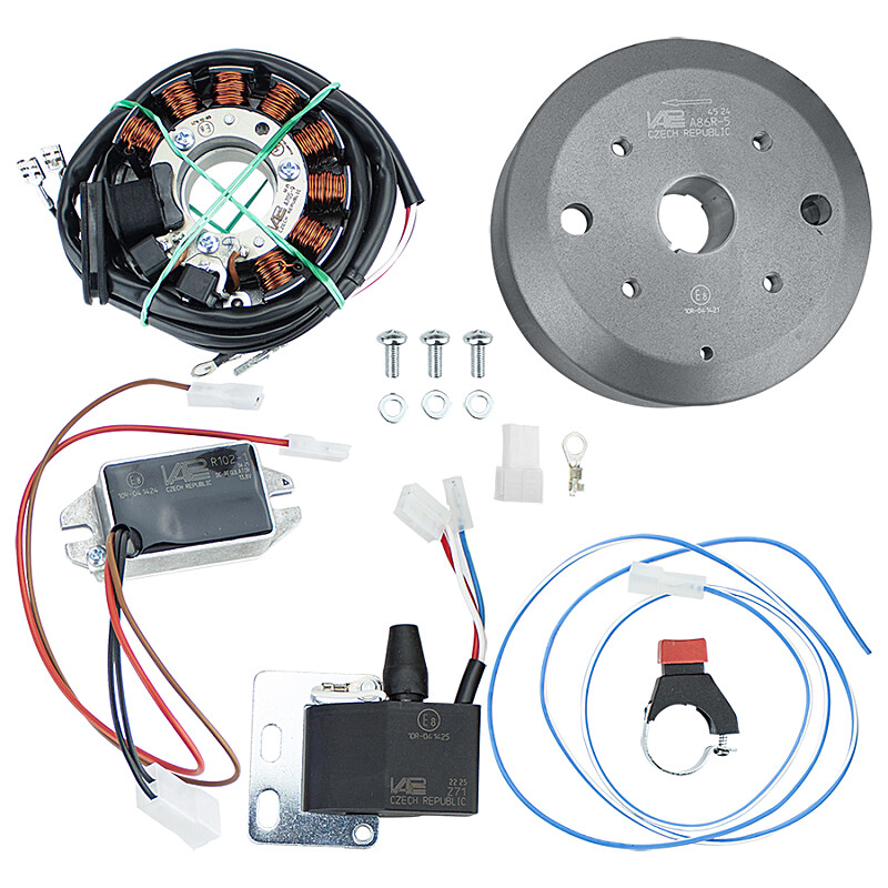 Bezkontaktní zapalování pro ČZ 380 typ 514 Enduro