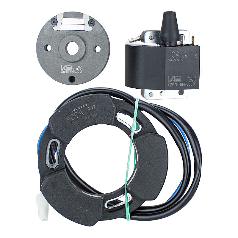 Bezkontaktní zapalování pro ČZ 125 typ 511, 516, 519 Cross