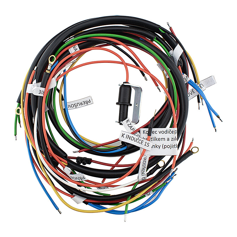 Elektroinstalace Jawa/ČZ 125/175/250 Kyvačka spínačka v nádrži