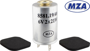 Přerušovač blinkrů 6V 2x21W Simson - MZA