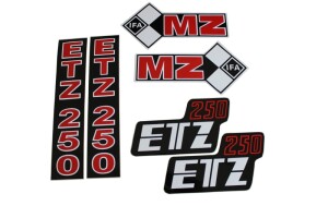 Sada samolepek MZ ETZ 250