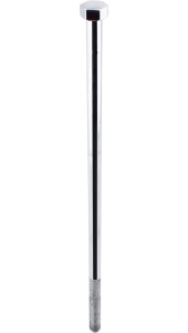 Šroub řidítek Pionýr délka 232mm - chrom - PROFI