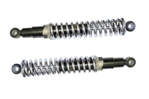 Tlumič zadní Jawa 350 typ 634 - chrom (sada) - CZ