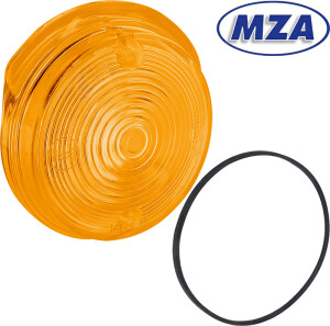 Kryt blinkru přední Simson oranžový -  MZA