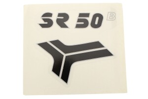 Samolepka SR50 - ČERNÁ