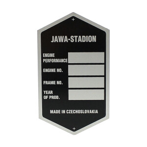 Štítek rámu Stadion S23