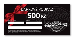 Dárkový poukaz - 500 Kč