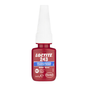 Lepidlo Loctite 243 zajišťovač šroubů - 5ml