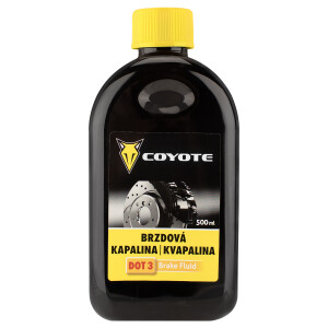 Brzdová kapalina Coyote DOT3 500ml