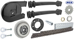 Řetězová sada Simson SR50, SR80  Z16/Z31 - MZA