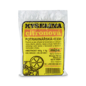 Kyselina citronová 100g - pro odrezování nádrží
