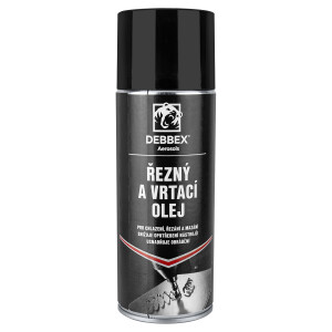 Řezný a vrtací olej ve spreji Debbex - 400ml