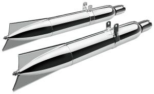 Výfuky Jawa 250/350 Pérák  - dvouúchyt (sada) - ČR