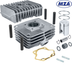 Válec + hlava válce Simson S51, SR 50 - MZA (leštěný povrch)