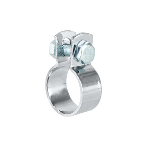 Objímka výfuku přední Pionýr - chrom