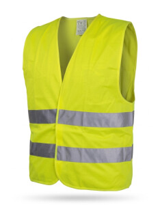 Vesta výstražná žlutá - XXL