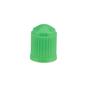 Čepička ventilku plast - zelená