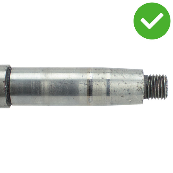 Čep nepoškozený závit